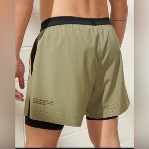YPB by Abercrombie&Fitch Men's 5" motionTEK Lined Flyaway Shorts Yoga NEW
